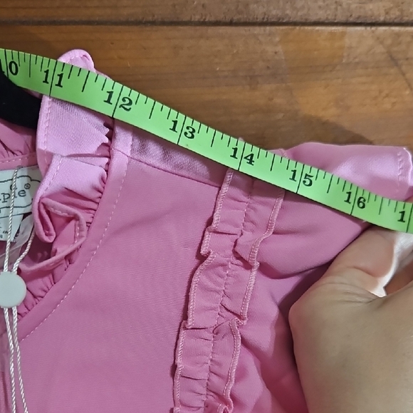 Pink Ruffle Dress - Picture 8 of 8